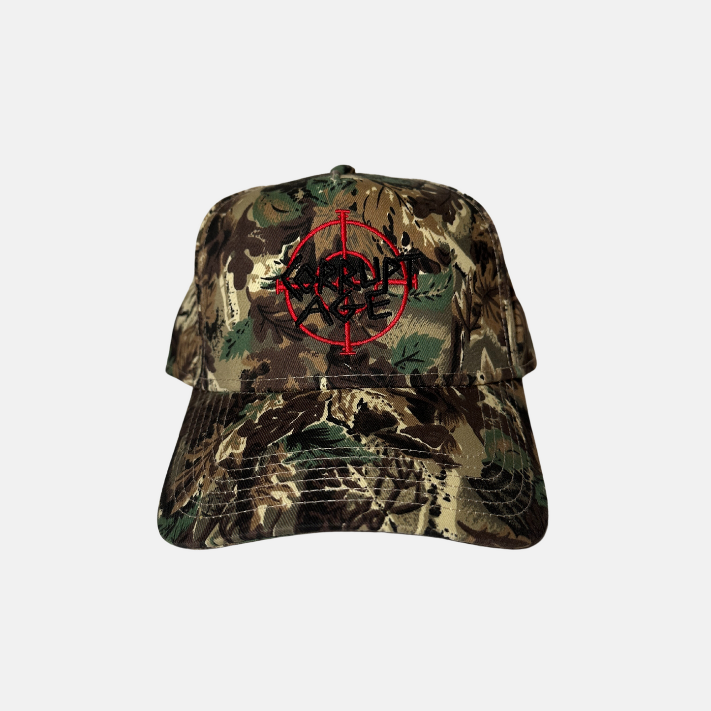 Woodland Camo 6-Panel Hat