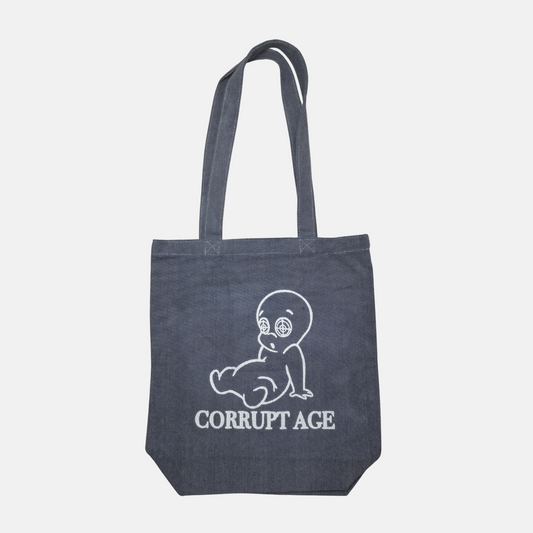 Scope Ghost Blue Canvas Tote